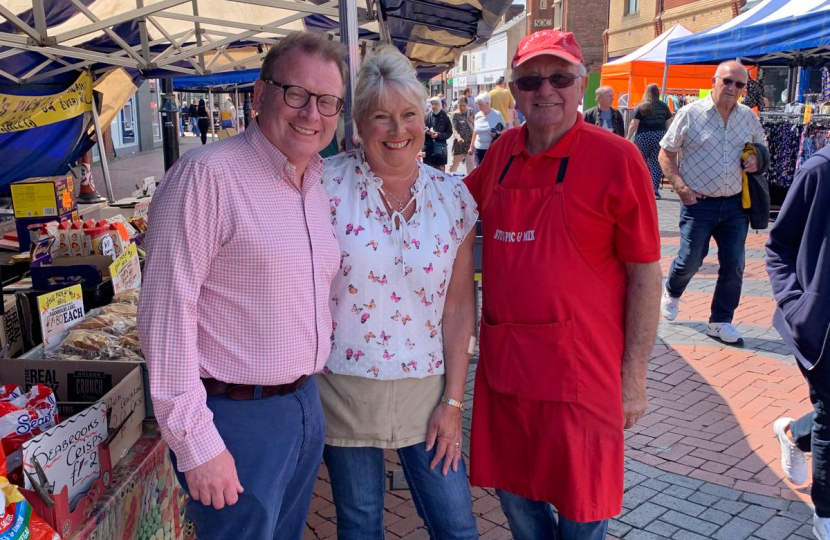 Marcus at Nuneaton Market