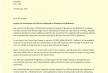 Letter to Cllr Julie Jackson, page 1